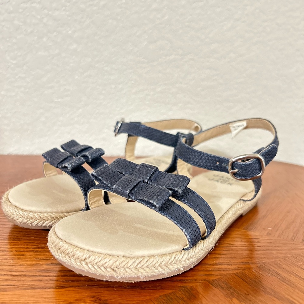 Girls Janie and Jack Sandals - Size 12 - Blue